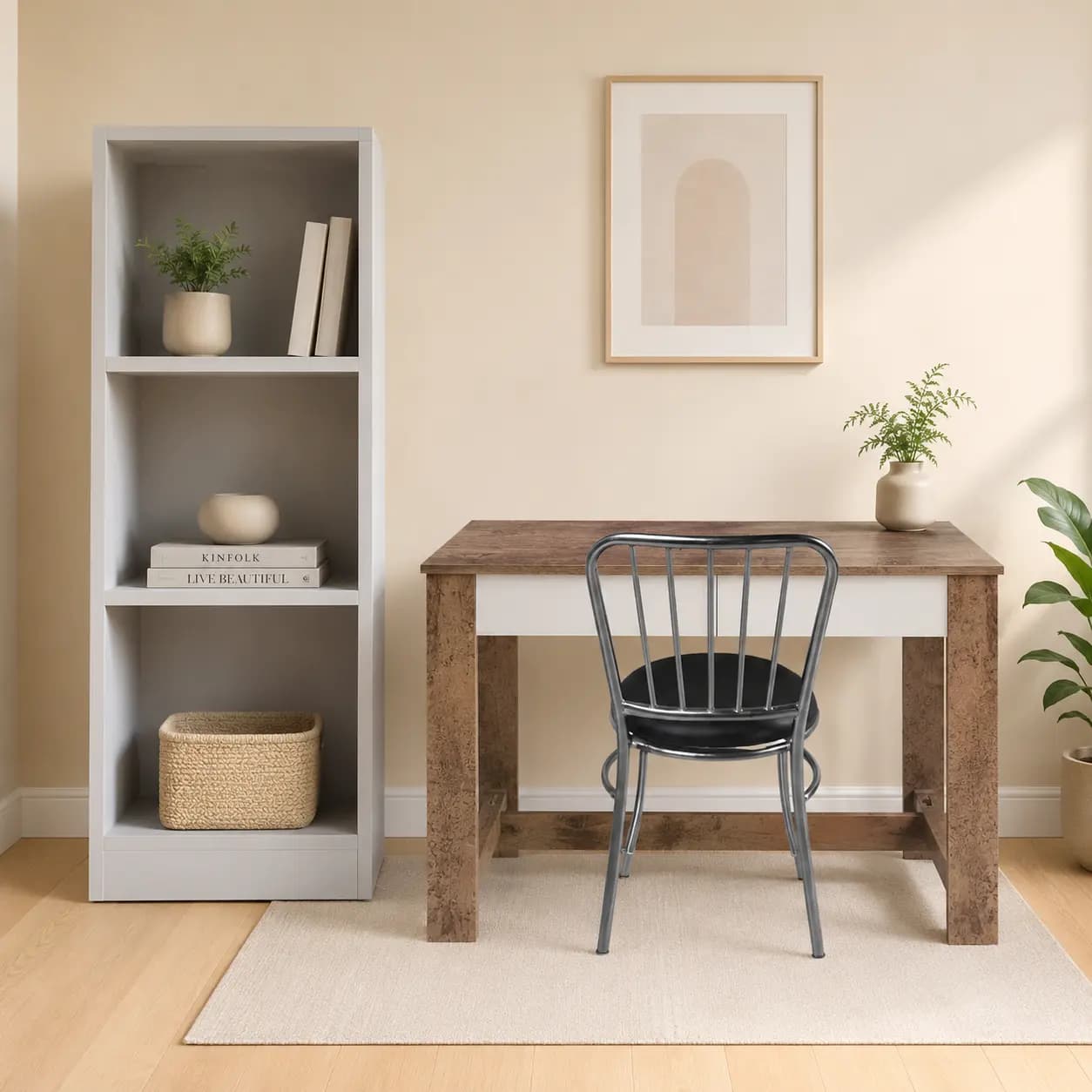Study Table With Book Shelf Combo 8