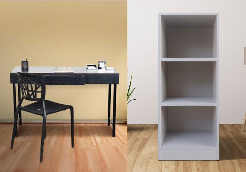 SALE-Study Table With Book Shelf Combo 2
