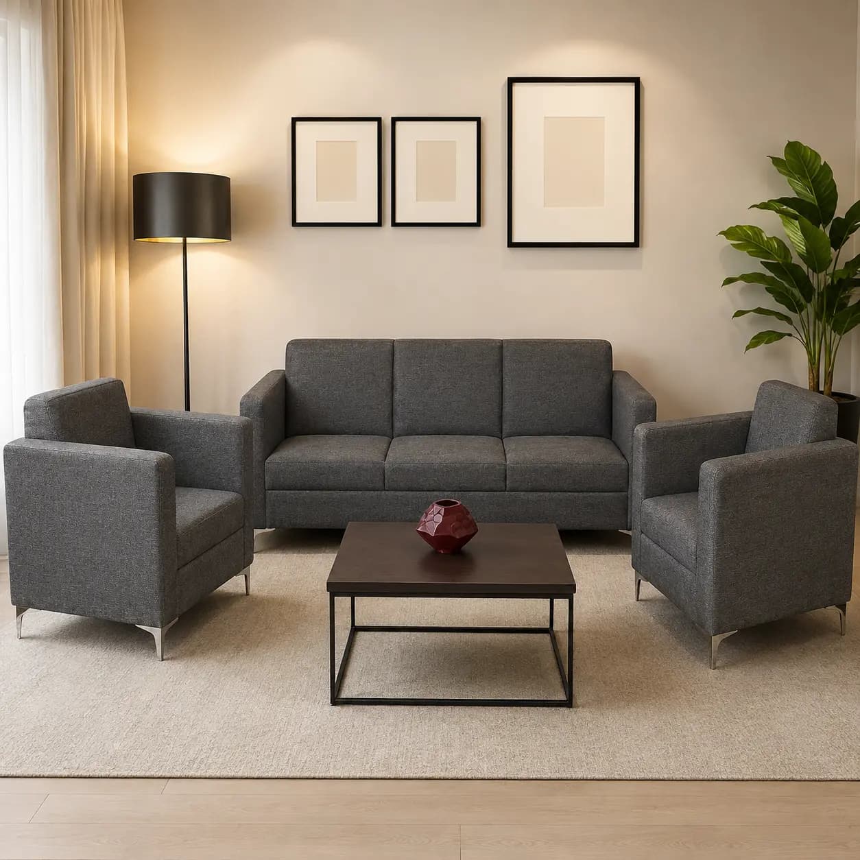 Essen 5 Seater Sofa With Center Table