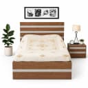 Otio Single Bed with Mattress and Side Table