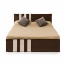 Avena Queen size  Bed with Mattress and Side table