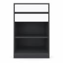 Prizma Book Shelf Witrh Drawer