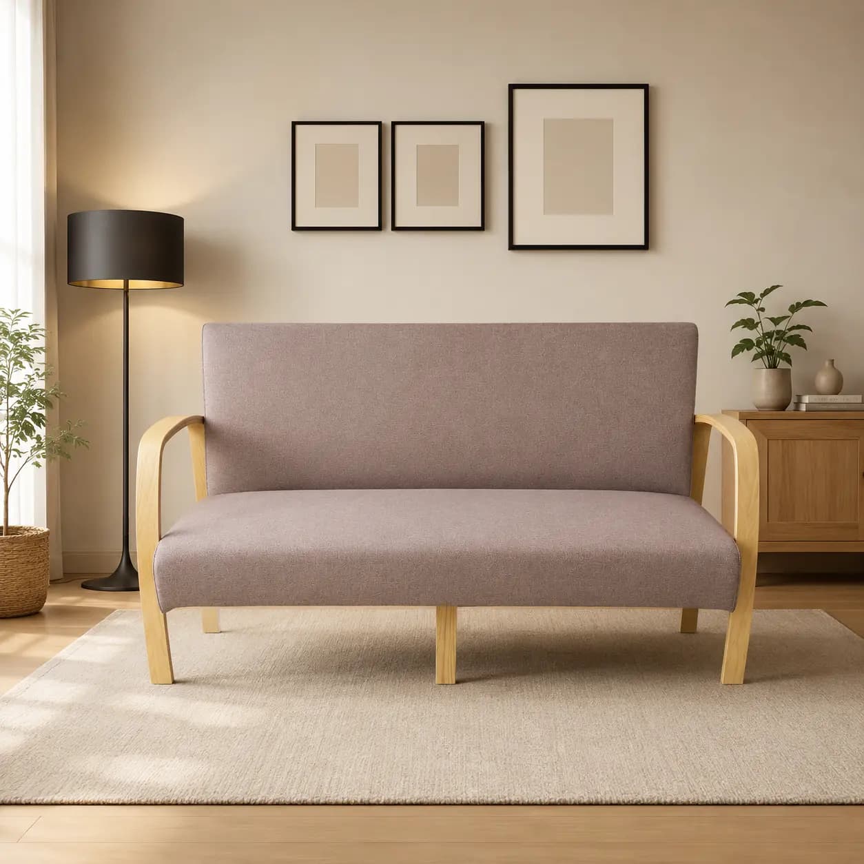 Amber sofa (3 Seater , Beige)