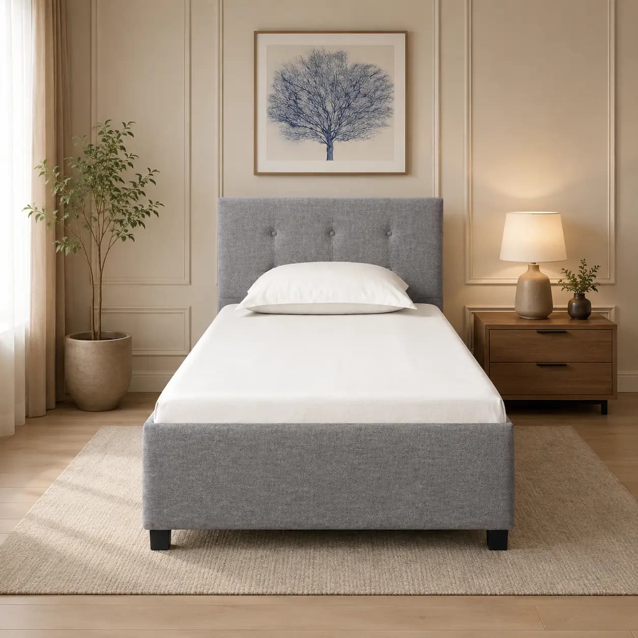 Sandon Single Storage Bed With Mattress